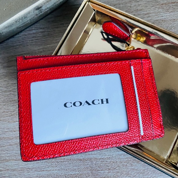 Authentic Coach Mini Skinny Id Case - Picture 4 of 4